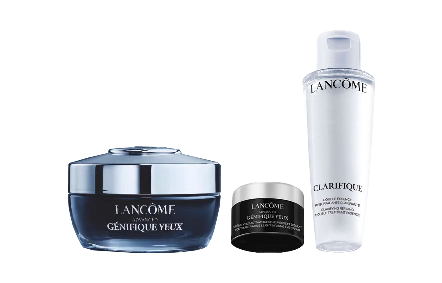 LANCOME Lankou Genius Black Jar осветляющий крем для глаз набор для ухода подтягивающий, увлажняющий и питающий 15ml+5ml+50ml
LANCOME Lankou Genius Black Jar осветляющий крем для глаз набор для ухода подтягивающий, увлажняющий и питающий 15ml+5ml+50ml