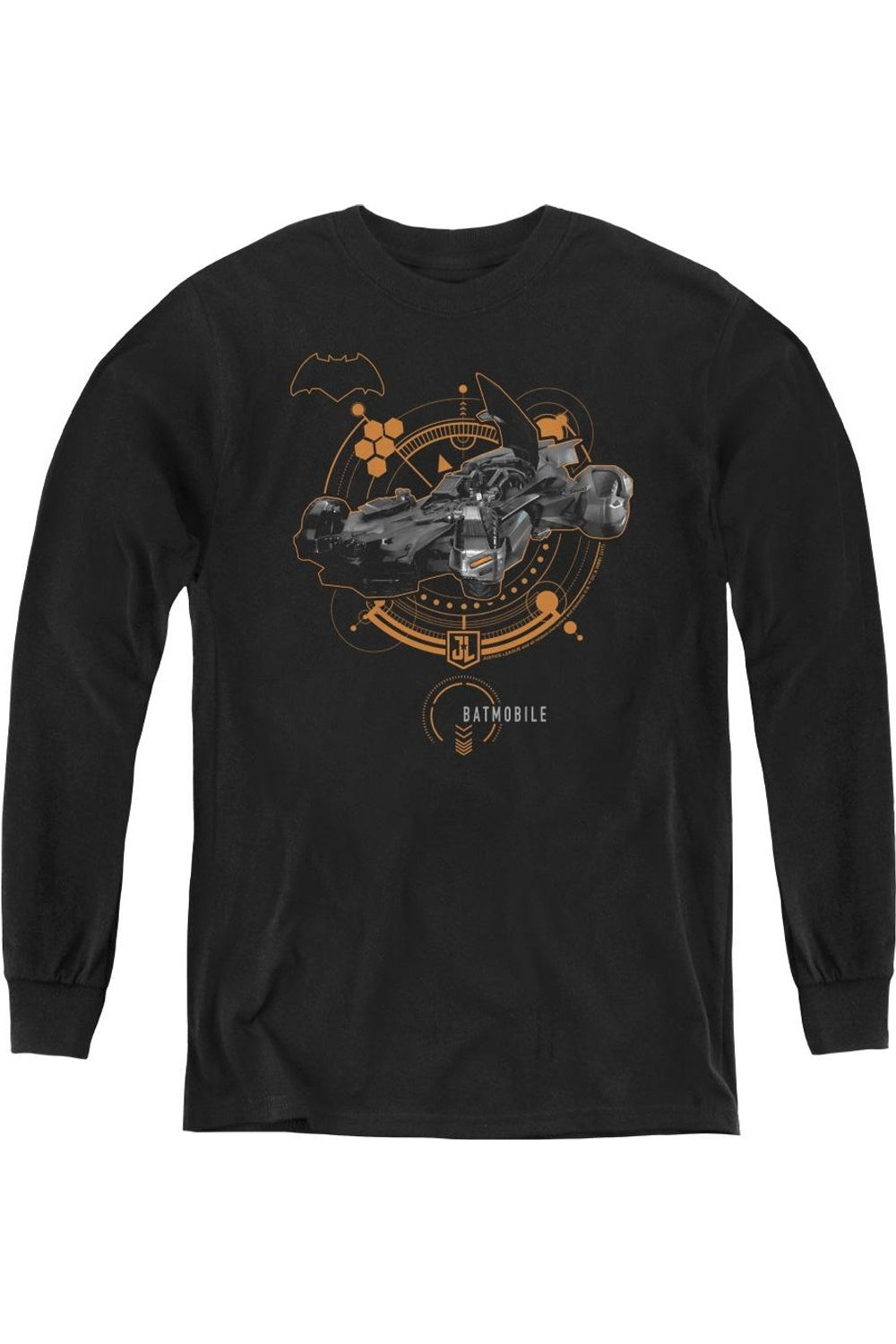 Футболка с длинным рукавом для детей "Бэтмобиль" из фильма "Лига справедливости" Gildan, черный
Футболка с длинным рукавом для детей "Бэтмобиль" из фильма "Лига справедливости" Gildan, черный