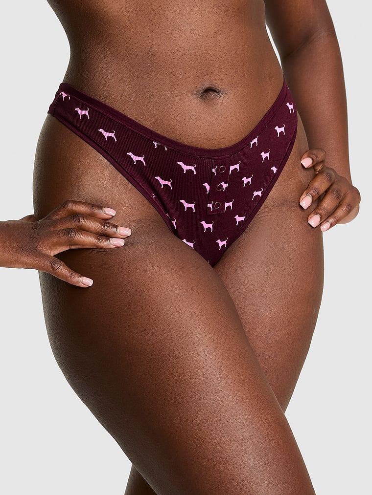 Хлопковые трусики-стринги с высоким вырезом Pink, rib wild rose dog print
Хлопковые трусики-стринги с высоким вырезом Pink, rib wild rose dog print