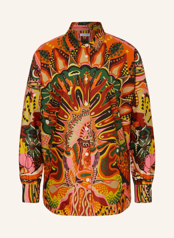 Рубашка-блузка Mrs & Hugs, зеленый
Рубашка-блузка Mrs & Hugs, зеленый