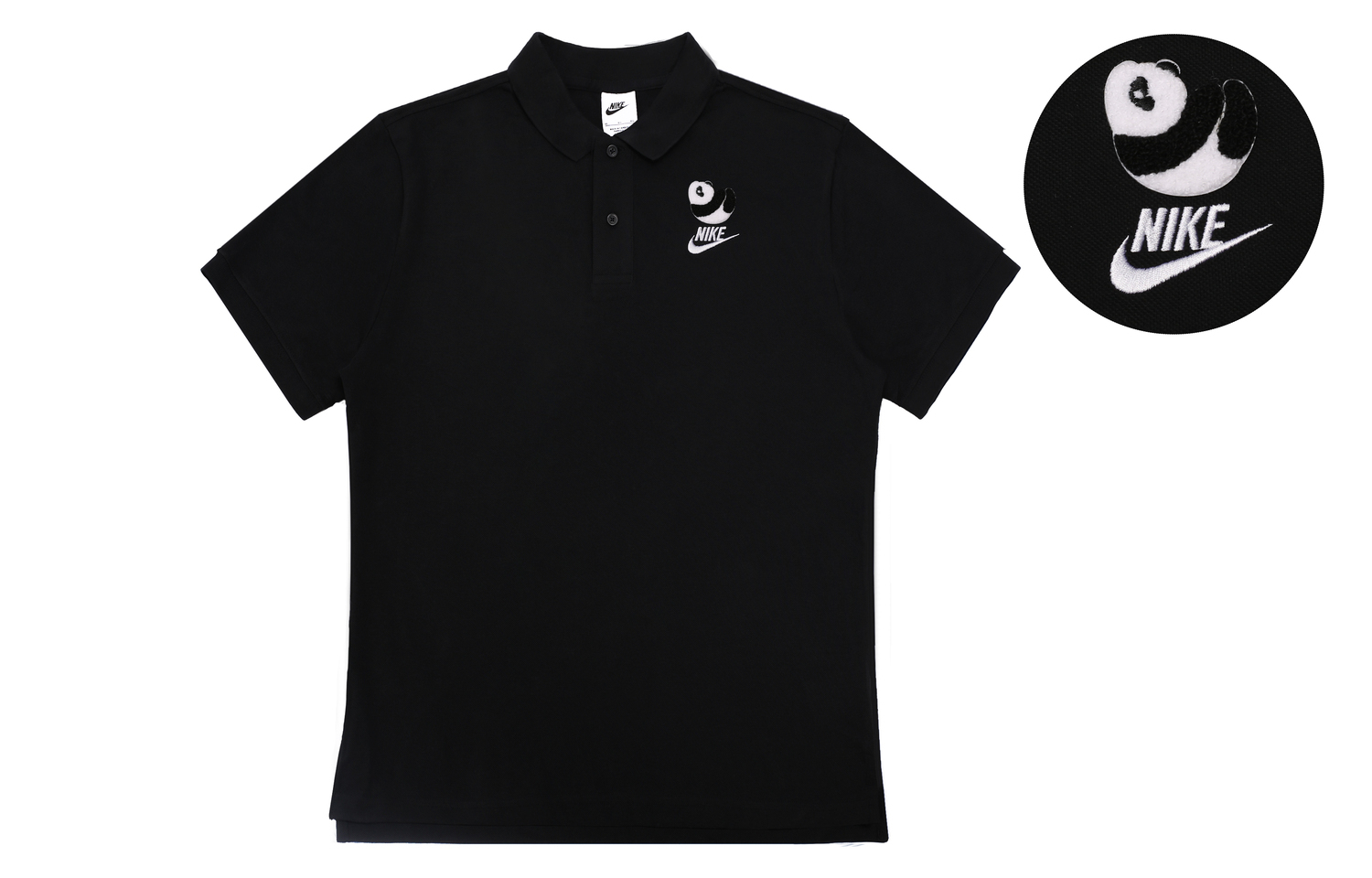 Nike Мужская черная поло
Nike Мужская черная поло