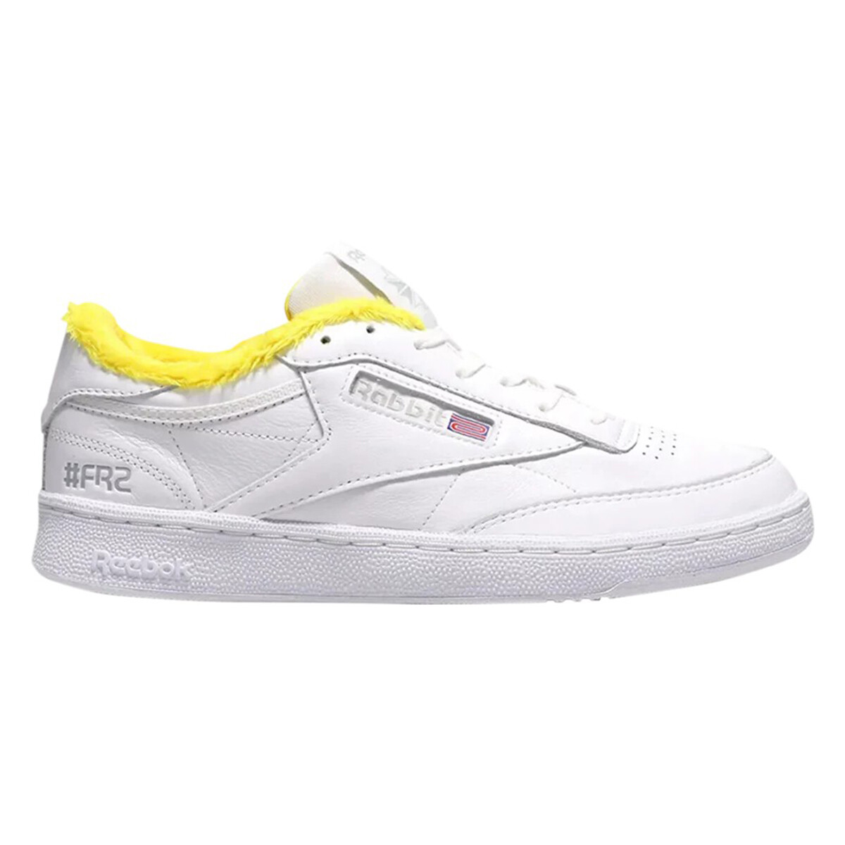 Кроссовки atmos x #fr2 x club c 85 'white yellow' Reebok, белый
Кроссовки atmos x #fr2 x club c 85 'white yellow' Reebok, белый