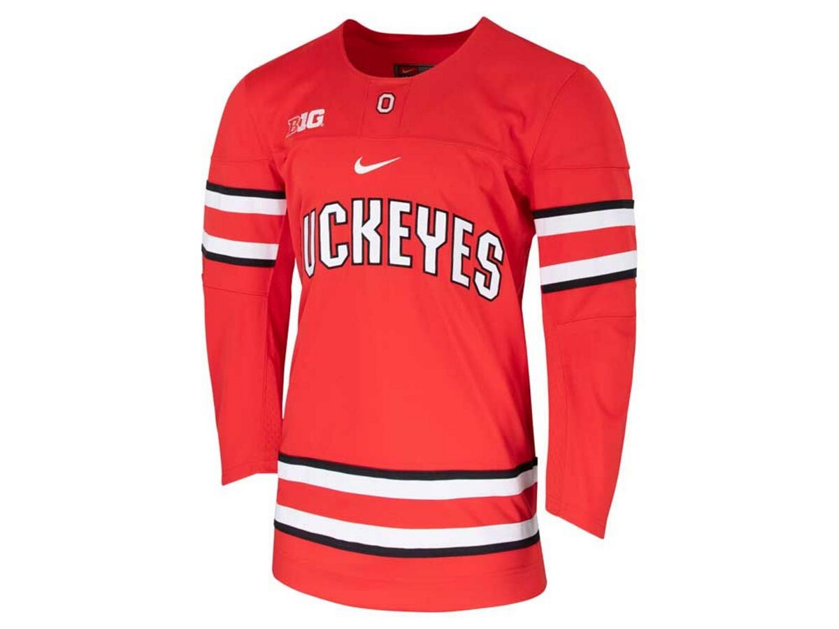 Мужская хоккейная майка с ограниченным тиражом ohio state buckeyes Nike, красный
Мужская хоккейная майка с ограниченным тиражом ohio state buckeyes Nike, красный