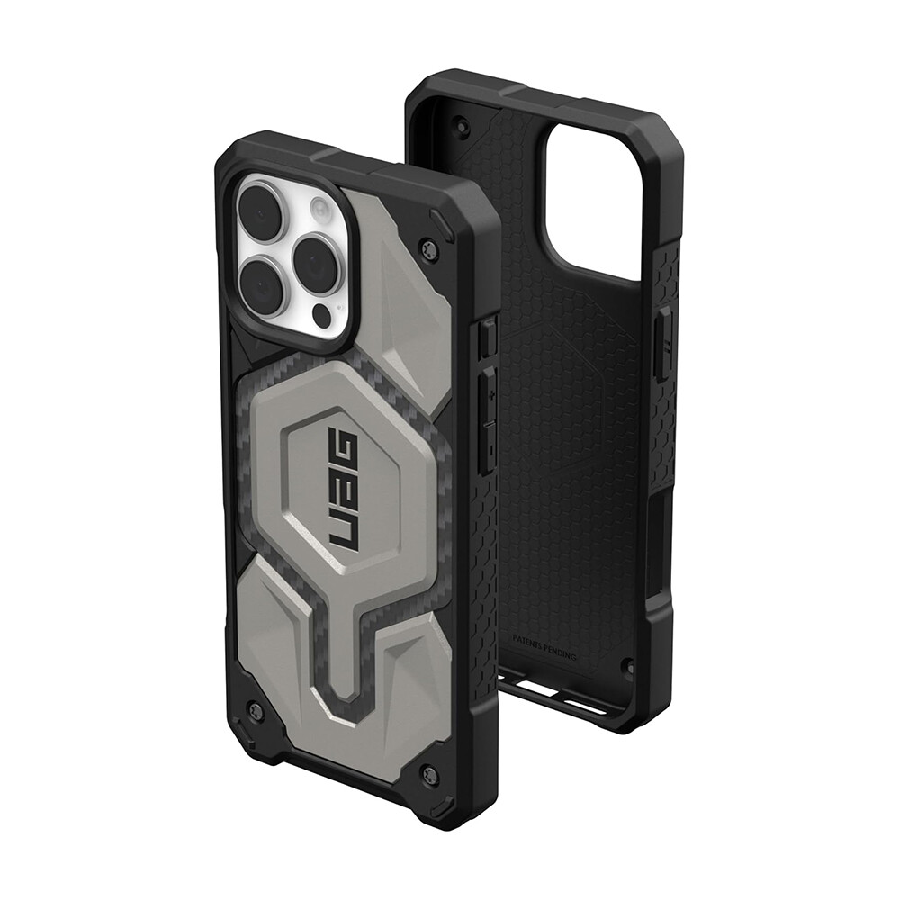 Чехол UAG Monarch Pro для iPhone 16 Pro Max с MagSafe, Titanium, Титановый, Чехол UAG Monarch Pro для iPhone 16 Pro Max с MagSafe, Titanium
Чехол UAG Monarch Pro для iPhone 16 Pro Max с MagSafe, Titanium, Титановый, Чехол UAG Monarch Pro для iPhone 16 Pro Max с MagSafe, Titanium