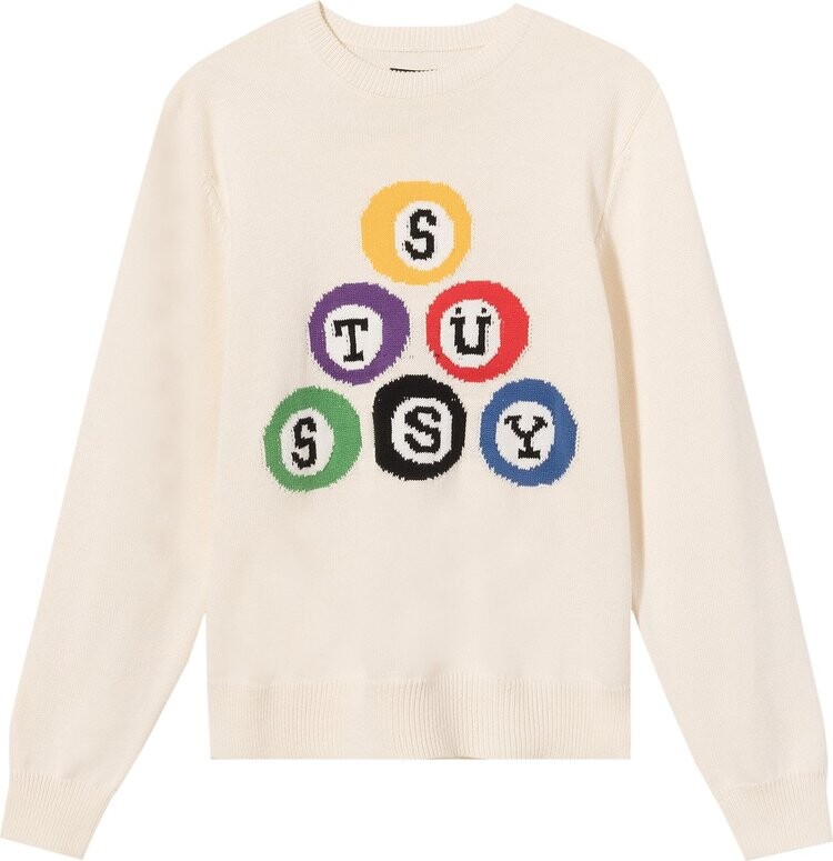 Свитер Stussy Billiard Sweater 'Natural', кремовый
Свитер Stussy Billiard Sweater 'Natural', кремовый