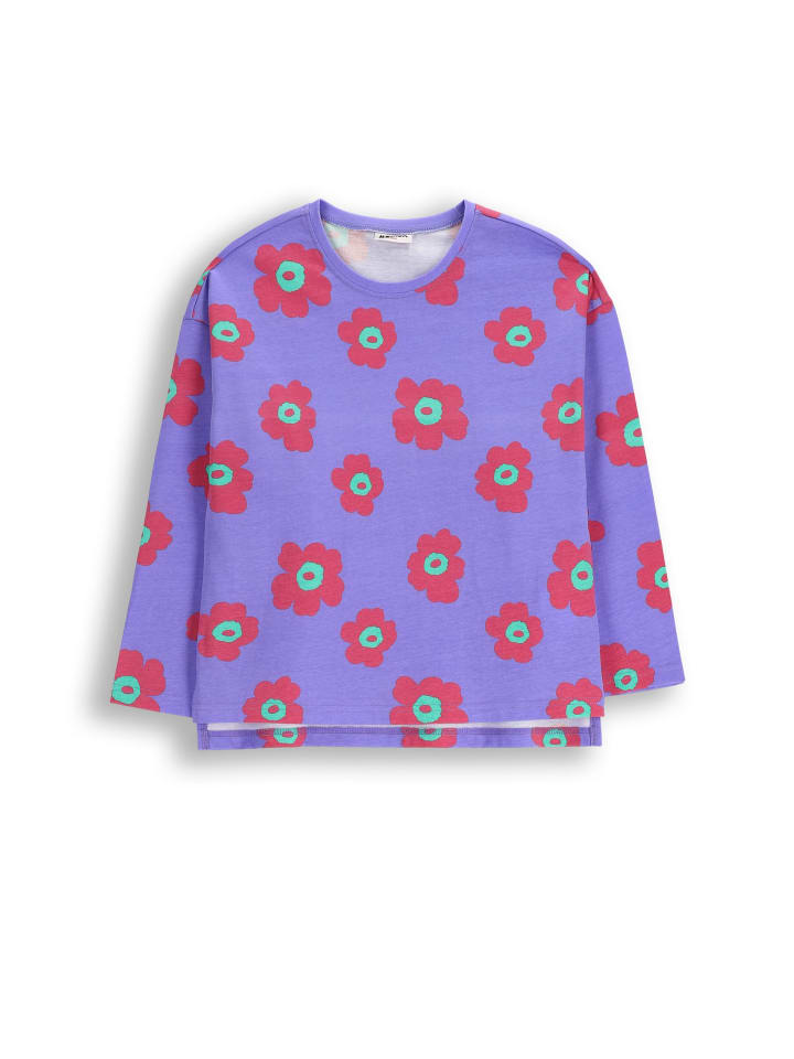 Хлопковая рубашка с длинными рукавами фиолетового цвета MOKIDA
Хлопковая рубашка с длинными рукавами фиолетового цвета MOKIDA