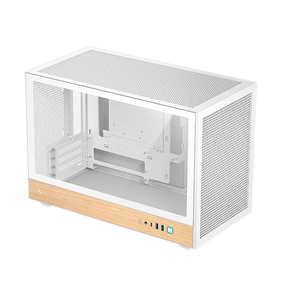 Корпус DeepCool CH160 Wood Grain Edition, Mini Tower, белый
Корпус DeepCool CH160 Wood Grain Edition, Mini Tower, белый