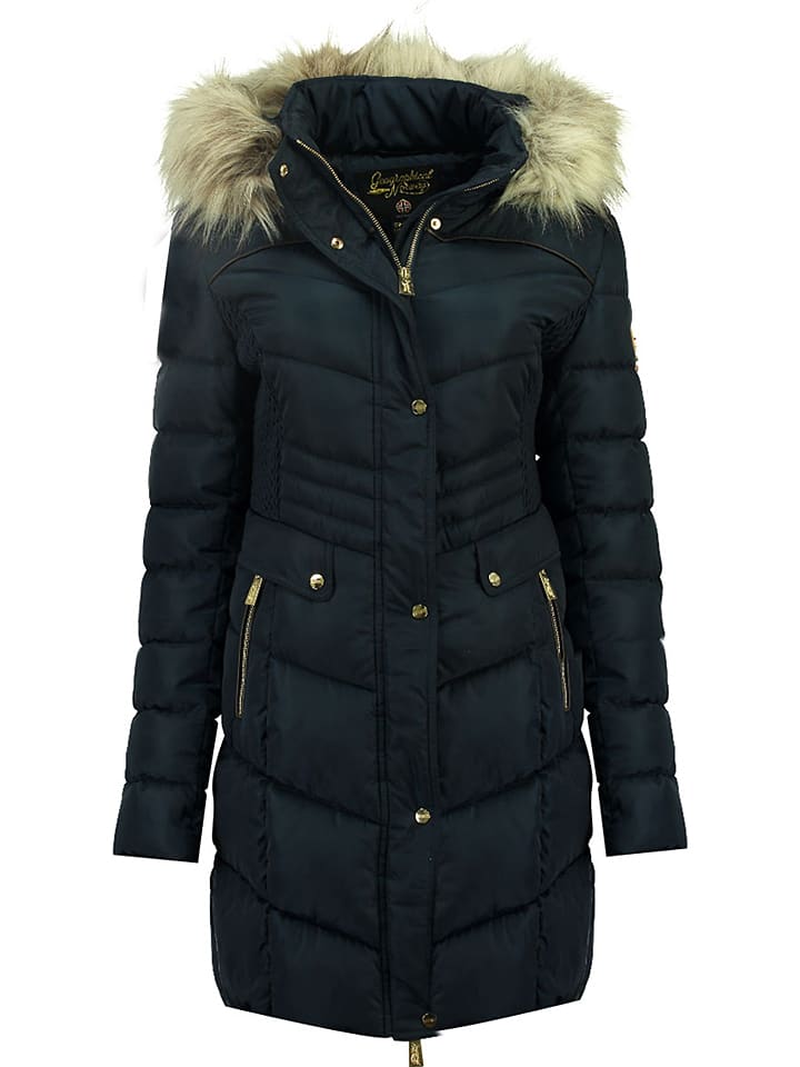 Пуховик Geographical Norway Wintermantel Badonna, темно-синий
Пуховик Geographical Norway Wintermantel Badonna, темно-синий