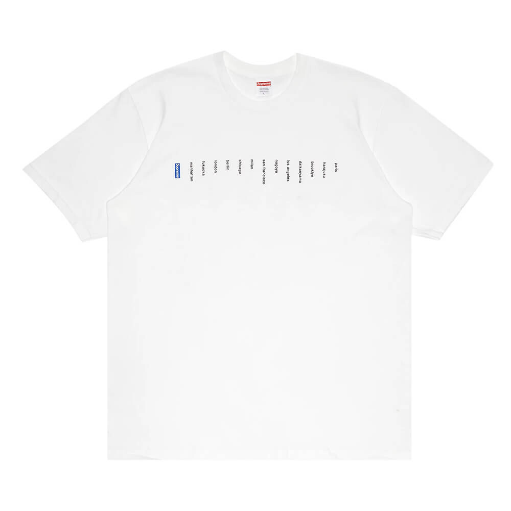 Футболка Supreme Location, белый
Футболка Supreme Location, белый