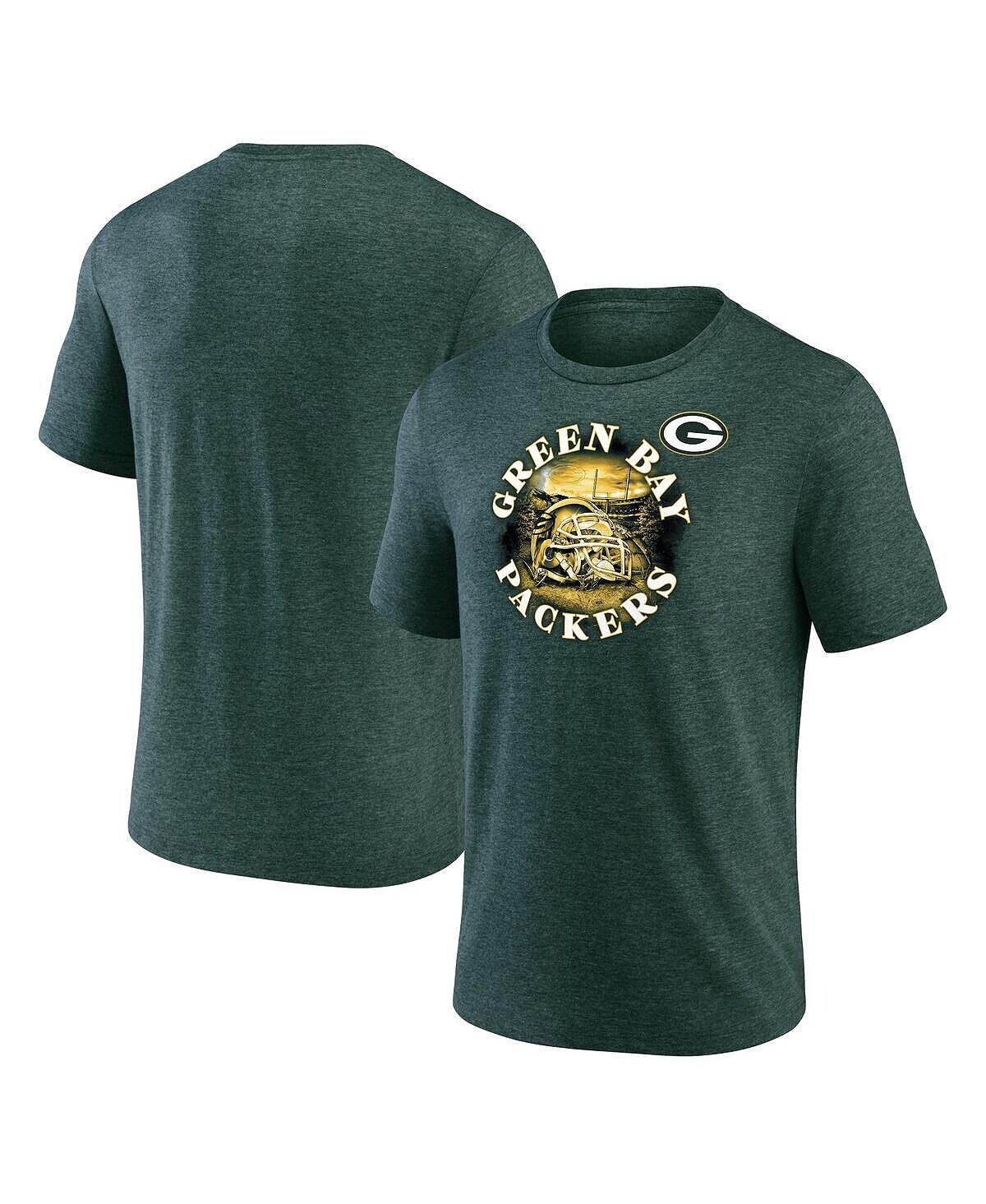 Мужская футболка green bay packers sporting chance с фирменной отделкой меланжевым принтом Fanatics, мульти
Мужская футболка green bay packers sporting chance с фирменной отделкой меланжевым принтом Fanatics, мульти