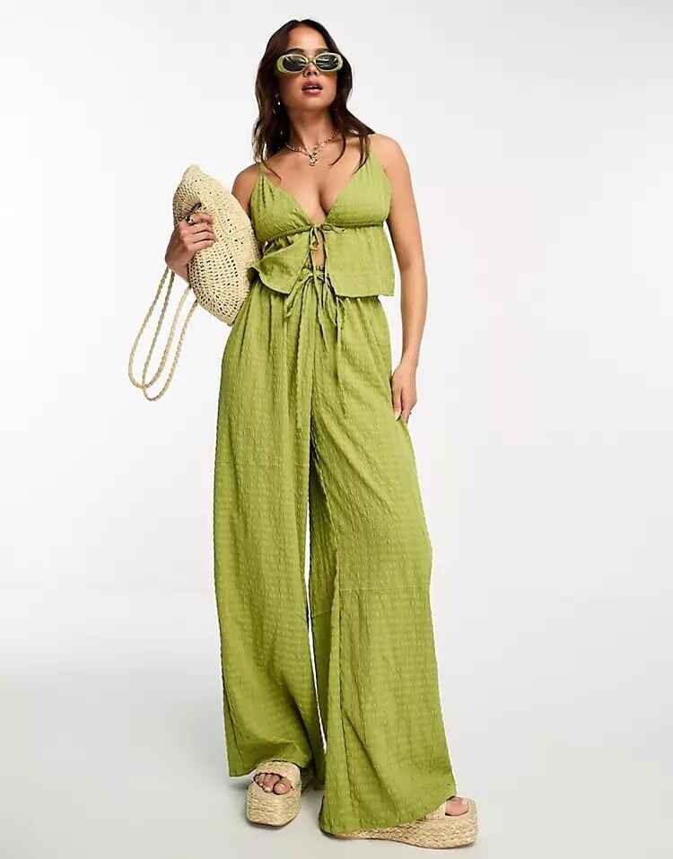 Топ Esmee Exclusive Beach Textured, зеленый
Топ Esmee Exclusive Beach Textured, зеленый