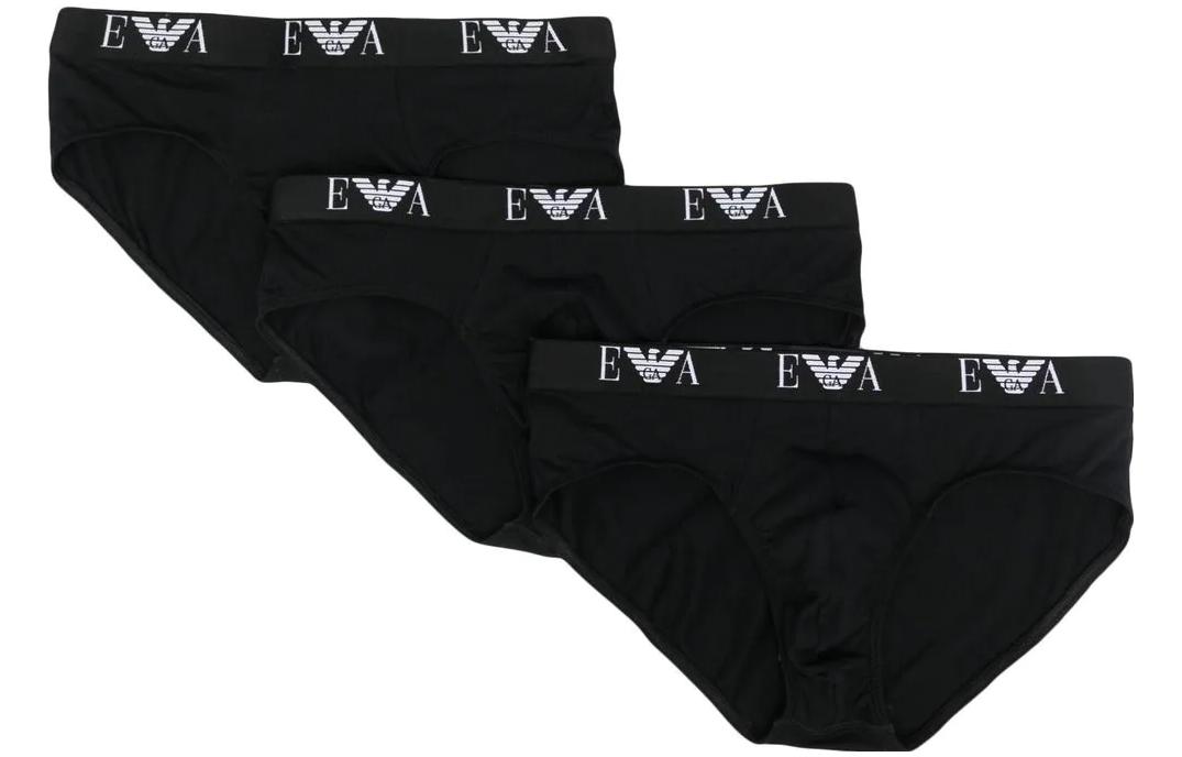Набор из трех трусов с логотипом Monogram EMPORIO ARMANI
Набор из трех трусов с логотипом Monogram EMPORIO ARMANI