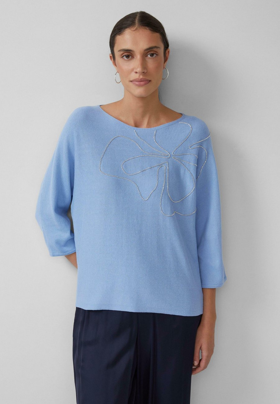 Джемпер s.Oliver BLACK LABEL MIT U-BOOT-AUSSCHNITT UND SCHMUCKPERLEN, Arktisblau/Light Blue
Джемпер s.Oliver BLACK LABEL MIT U-BOOT-AUSSCHNITT UND SCHMUCKPERLEN, Arktisblau/Light Blue