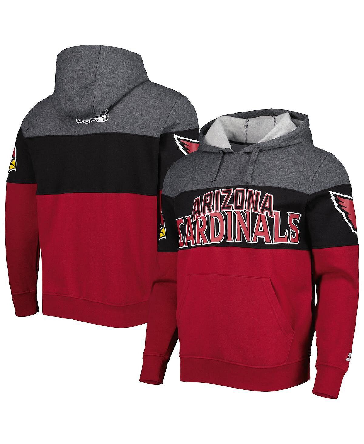 Мужская худи heather charcoal, cardinal arizona cardinals extreme pullover hoodie Starter, мульти
Мужская худи heather charcoal, cardinal arizona cardinals extreme pullover hoodie Starter, мульти