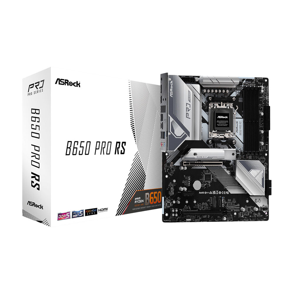 Материнская плата ASRock B650 Pro RS, AM5, DDR5
Материнская плата ASRock B650 Pro RS, AM5, DDR5