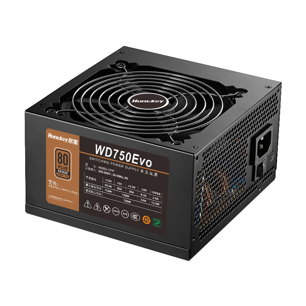 Блок питания Huntkey WD750Evo, 750 Вт, чёрный
Блок питания Huntkey WD750Evo, 750 Вт, чёрный