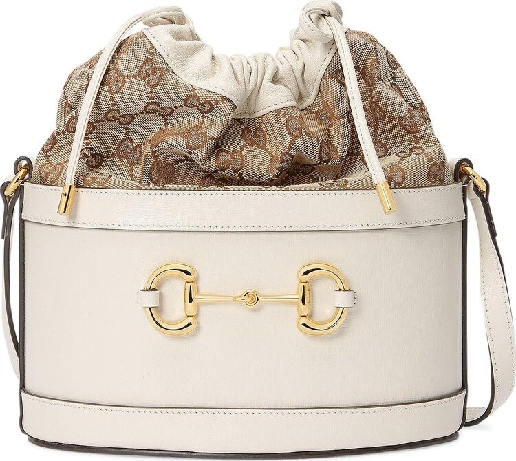 Сумка Gucci Horsebit 1955 Bucket Bag White, белый
Сумка Gucci Horsebit 1955 Bucket Bag White, белый