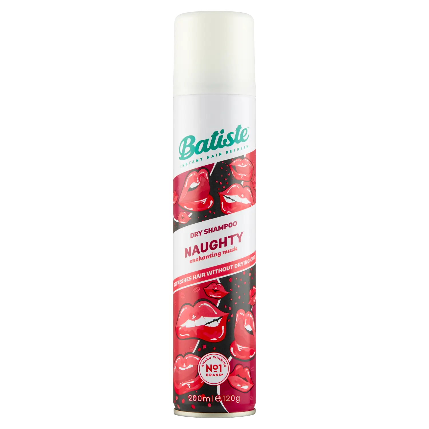 Batiste Naughty сухой шампунь для волос, 200 мл
Batiste Naughty сухой шампунь для волос, 200 мл