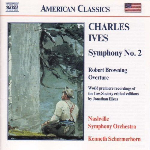 CD диск Ives / Nashville Symphony Orch / Schermerhorn: Symphony 2 / Robert Browning Overture
CD диск Ives / Nashville Symphony Orch / Schermerhorn: Symphony 2 / Robert Browning Overture