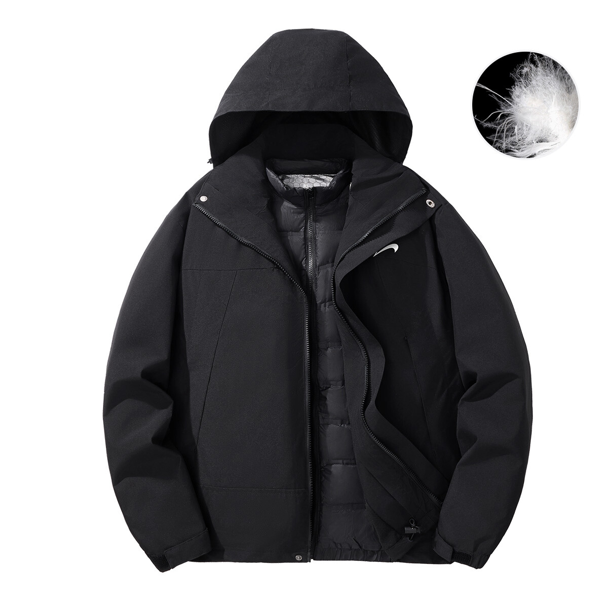 Noble Bird Стеганая куртка унисекс K-bird, Черный (нижний вкладыш)
Noble Bird Стеганая куртка унисекс K-bird, Черный (нижний вкладыш)