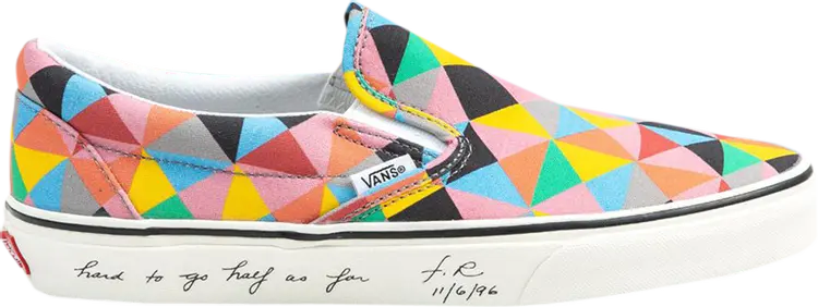 Кеды Vans MoMA x Classic Slip-On Faith Ringgolds Seven Passages To A Flight, разноцветный
Кеды Vans MoMA x Classic Slip-On Faith Ringgolds Seven Passages To A Flight, разноцветный