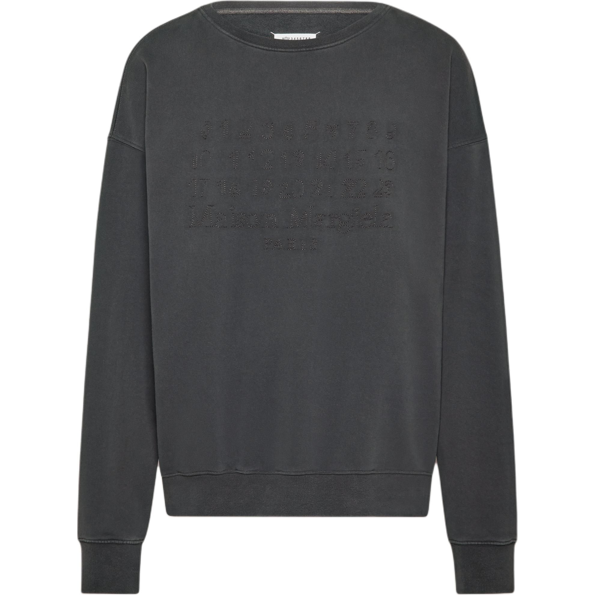 Худи с принтом numbers Maison Margiela, черный
Худи с принтом numbers Maison Margiela, черный