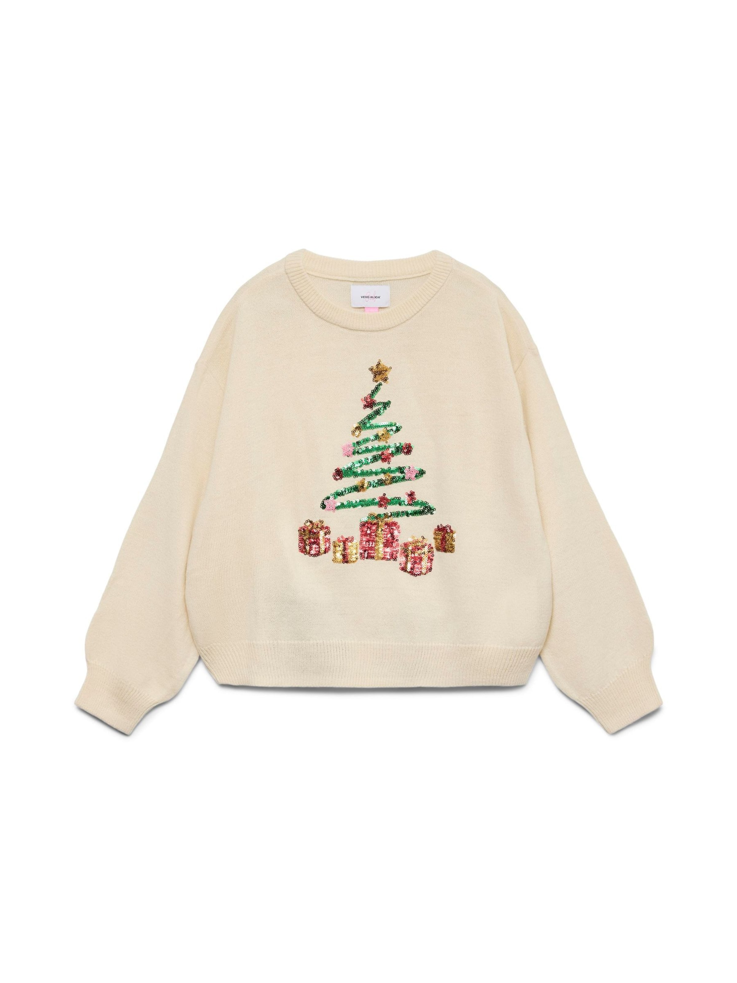 Vero Moda Girl Свитер 'VMGlitter' в цвете экрю
Vero Moda Girl Свитер 'VMGlitter' в цвете экрю