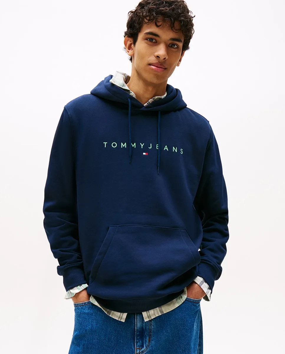 Мужская толстовка стандартного кроя с капюшоном Tommy Jeans, темно-синий
Мужская толстовка стандартного кроя с капюшоном Tommy Jeans, темно-синий