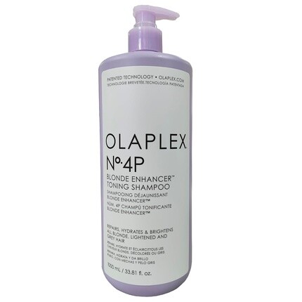 Olaplex Blond Enhancer Тонирующий шампунь № 4P 1000мл
Olaplex Blond Enhancer Тонирующий шампунь № 4P 1000мл