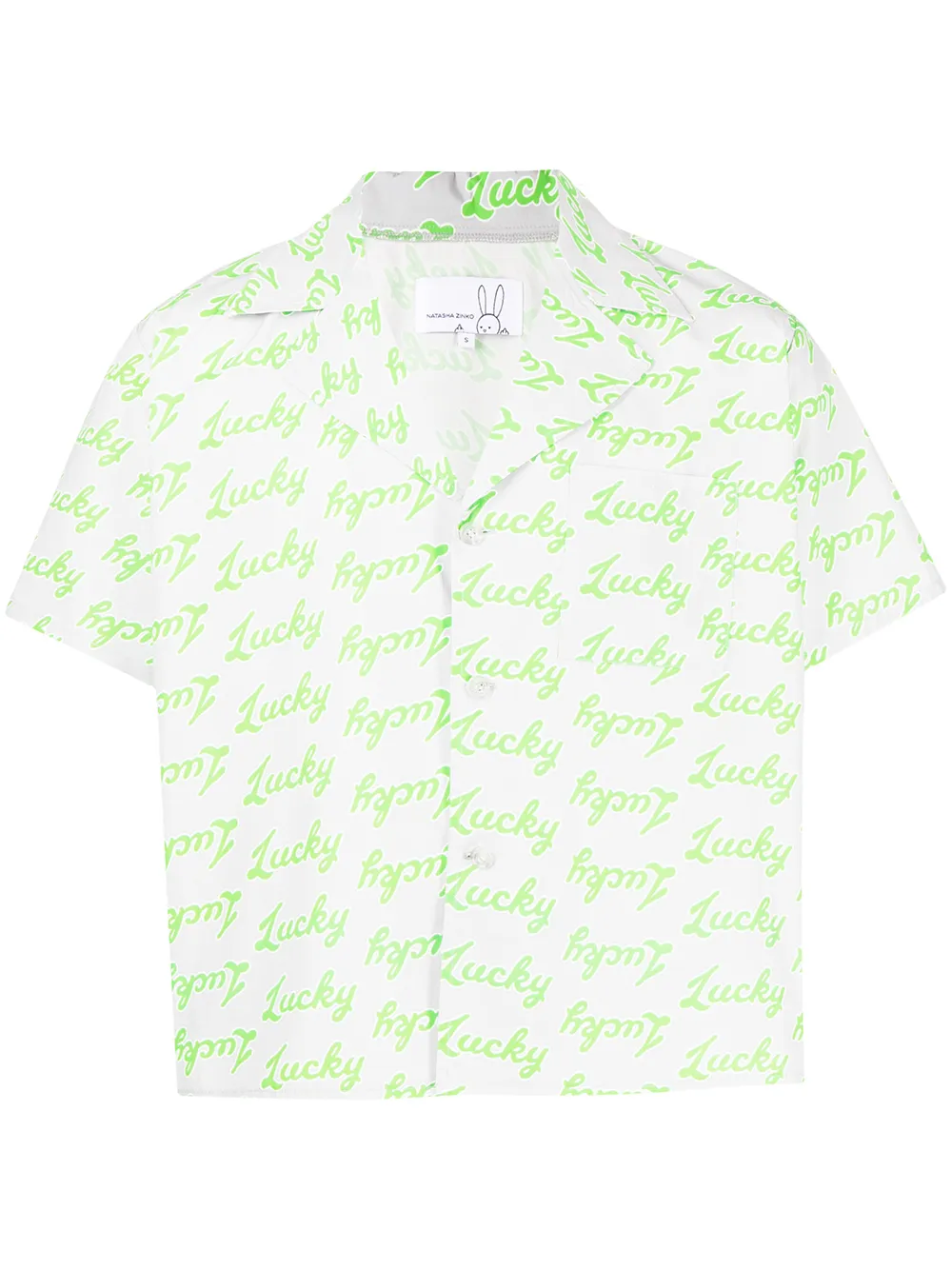 Рубашка с короткими рукавами и надписью Natasha Zinko, серый
Рубашка с короткими рукавами и надписью Natasha Zinko, серый