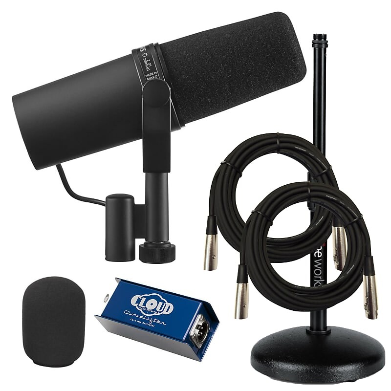 Динамический вокальный микрофон Shure SM7B Cardioid Dynamic Microphone
Динамический вокальный микрофон Shure SM7B Cardioid Dynamic Microphone