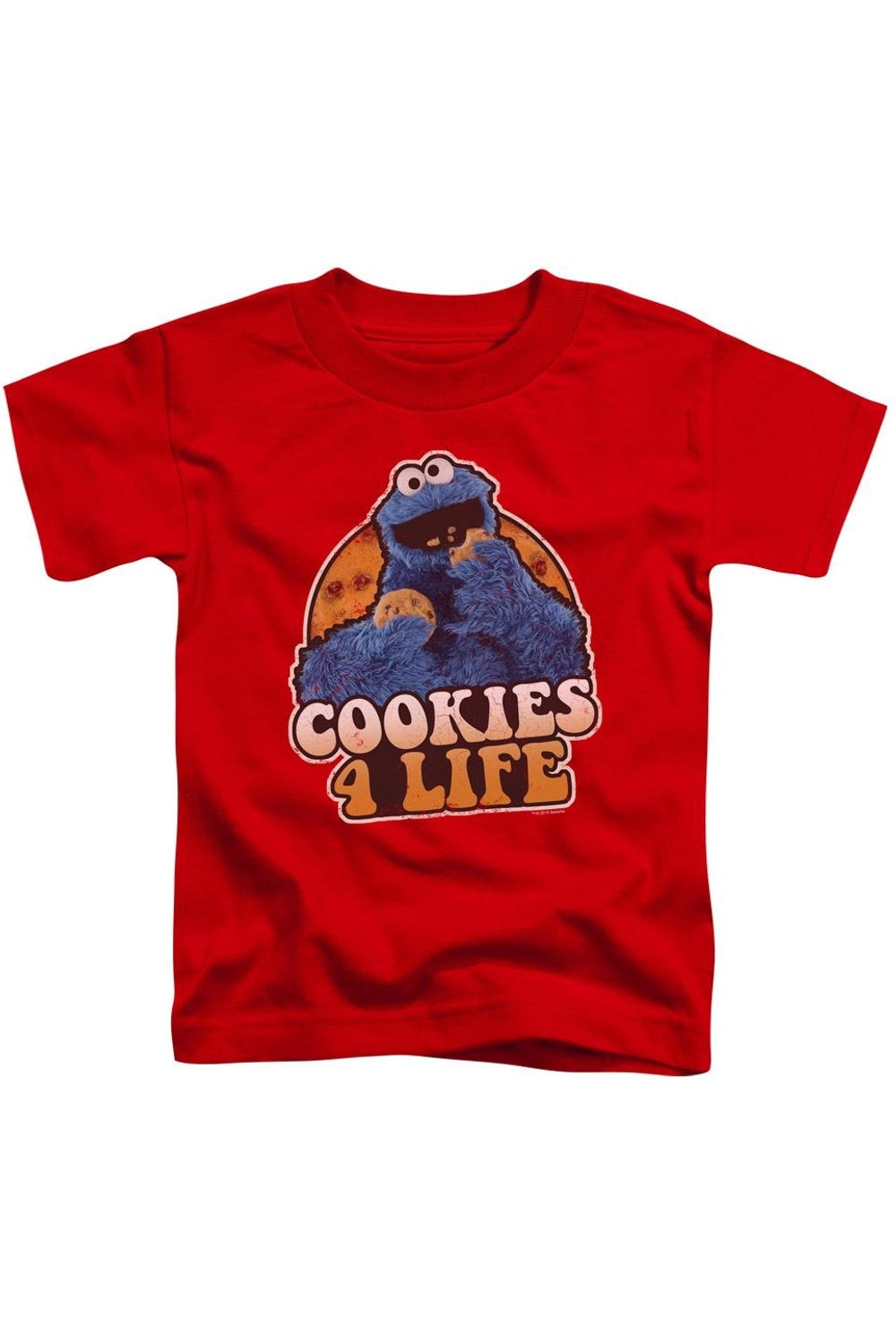 Футболка с коротким рукавом для детей "Печеньки Улицы Сезам 4 Life" Gildan, красный 
Футболка с коротким рукавом для детей "Печеньки Улицы Сезам 4 Life" Gildan, красный