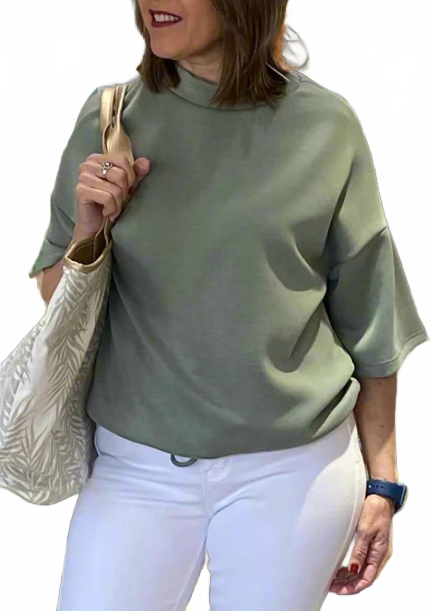 Топ с короткими рукавами и завязками, цвет мятный Ariella
Топ с короткими рукавами и завязками, цвет мятный Ariella