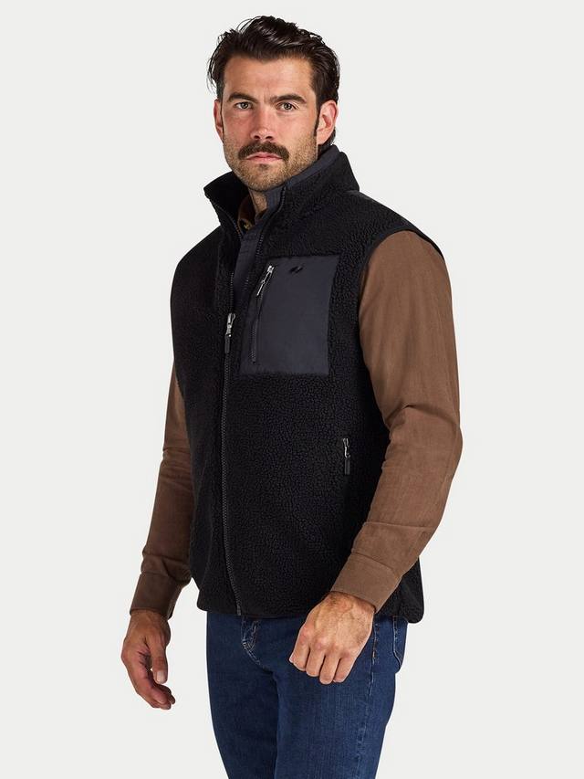 Тяжелый флисовый жилет Borg Raging Bull, Black
Тяжелый флисовый жилет Borg Raging Bull, Black