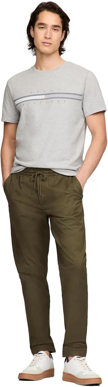 Мужская футболка Tommy Hilfiger Regular Fit с вышитым флагом и круглым вырезом, коллекция 2024 года, размер L, белая, Tonal Flag Grey Heather.
Мужская футболка Tommy Hilfiger Regular Fit с вышитым флагом и круглым вырезом, коллекция 2024 года, размер L, белая, Tonal Flag Grey Heather.