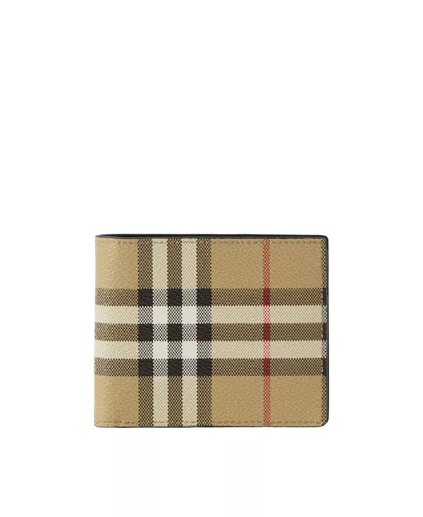 Проверьте тонкий складной кошелек Burberry, бежевый
Проверьте тонкий складной кошелек Burberry, бежевый