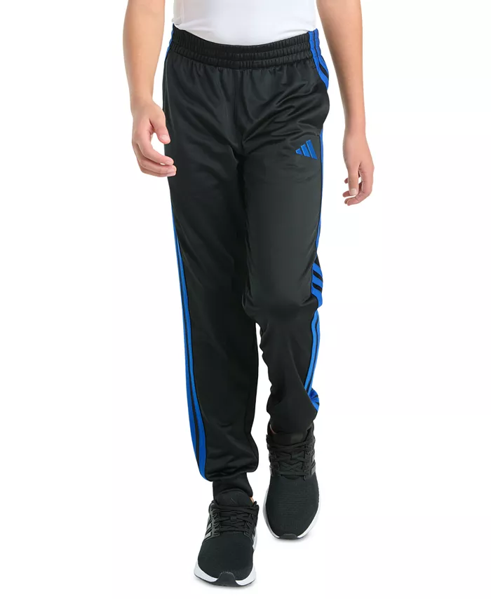 Брюки-джоггеры Big Boys с эластичным поясом и тремя полосками из трикотажа adidas, синий
Брюки-джоггеры Big Boys с эластичным поясом и тремя полосками из трикотажа adidas, синий