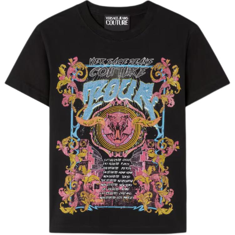 Футболка с принтом VERSACE JEANS COUTURE, черный
Футболка с принтом VERSACE JEANS COUTURE, черный