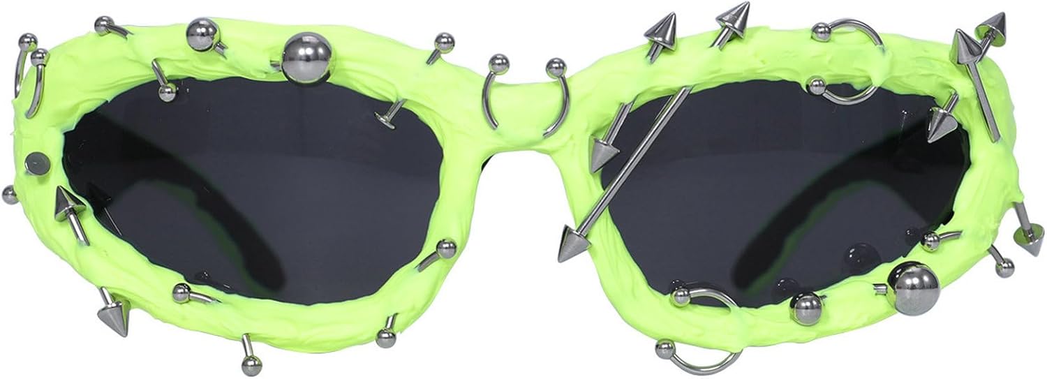 Солнцезащитные очки в стиле Y2K для мужчин и женщин, стильные солнцезащитные очки для уличных вечеринок, персонализированные солнцезащитные очки N45 mincl, Ligjt Green
Солнцезащитные очки в стиле Y2K для мужчин и женщин, стильные солнцезащитные очки для уличных вечеринок, персонализированные солнцезащитные очки N45 mincl, Ligjt Green