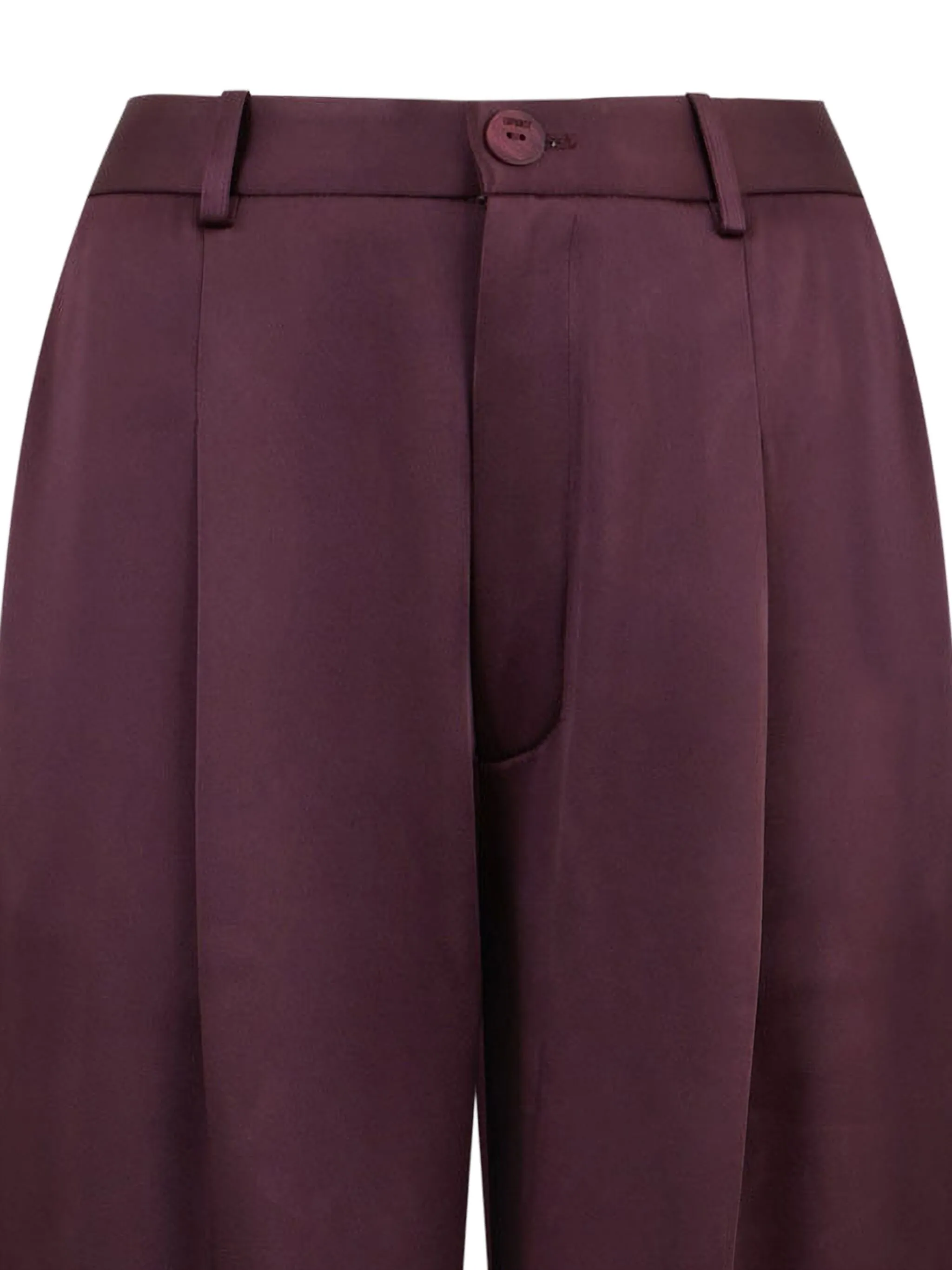 Атласные брюки палаццо со складками Lapointe, коричневый
Атласные брюки палаццо со складками Lapointe, коричневый