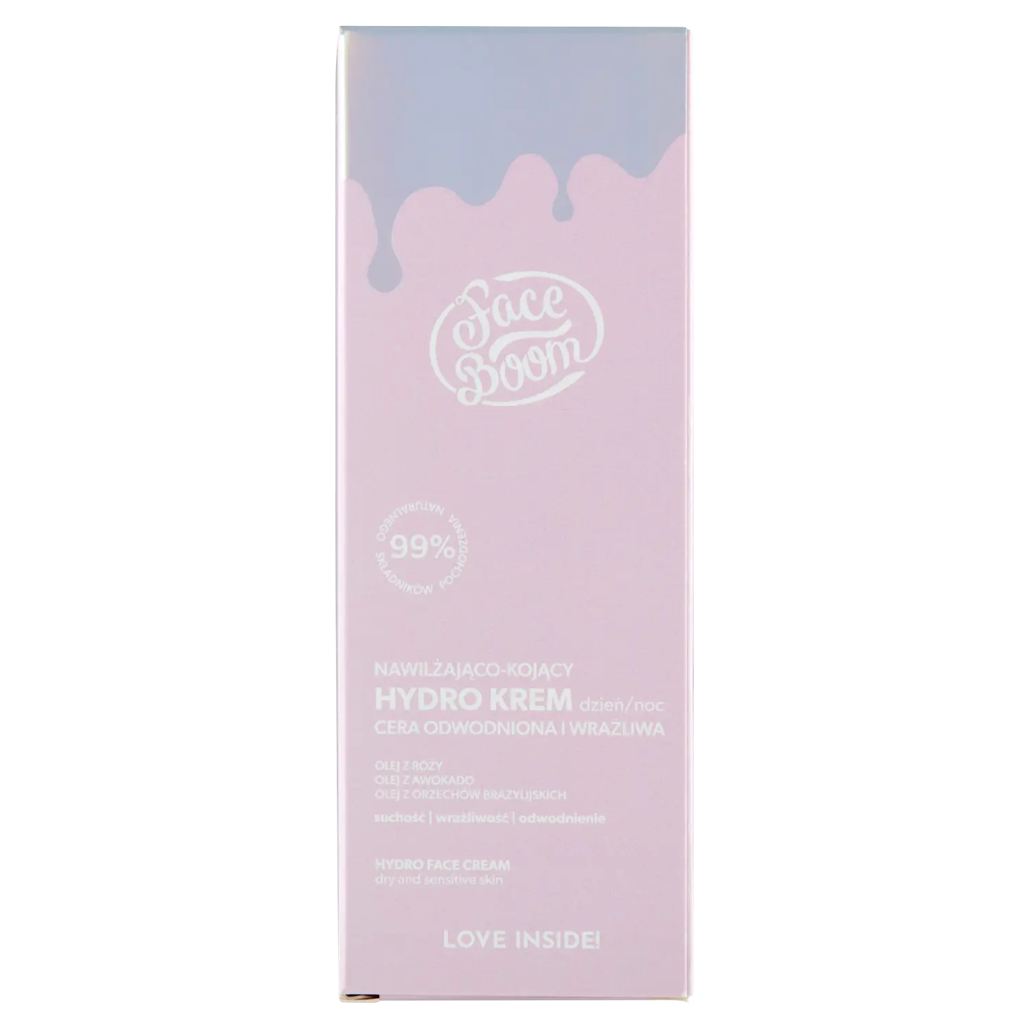 Faceboom увлажняющий и успокаивающий гидрокрем для лица, 50 мл
Faceboom увлажняющий и успокаивающий гидрокрем для лица, 50 мл