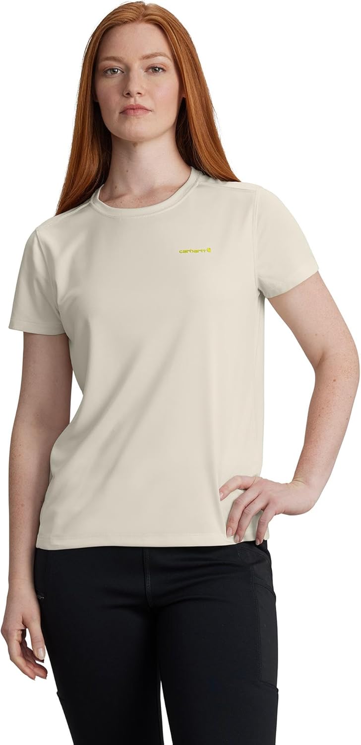 Футболка Carhartt Women's 106830 Women's Force Sun Defender Relaxed Fit Short, Chalk
Футболка Carhartt Women's 106830 Women's Force Sun Defender Relaxed Fit Short, Chalk