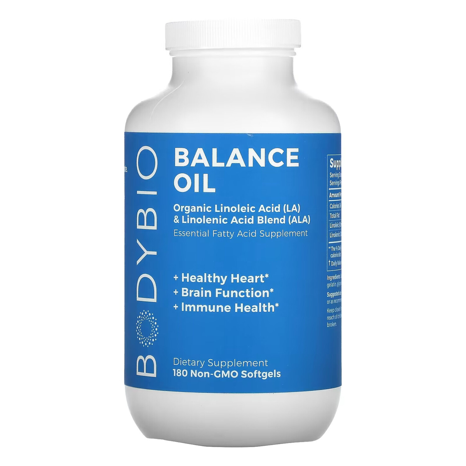 BodyBio, Balance Oil, 180 мягких таблеток без ГМО
BodyBio, Balance Oil, 180 мягких таблеток без ГМО