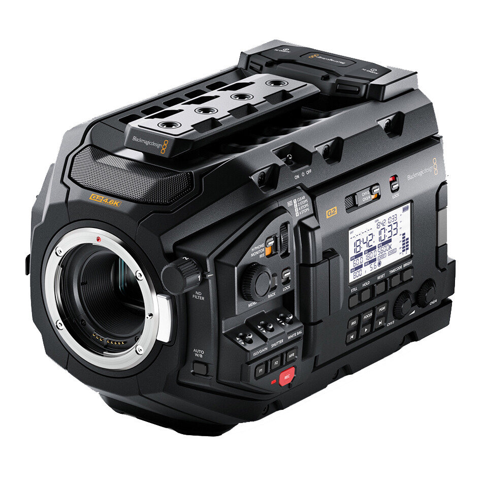 Видеокамера Blackmagic Design URSA Mini Pro 4.6K G2, черный
Видеокамера Blackmagic Design URSA Mini Pro 4.6K G2, черный