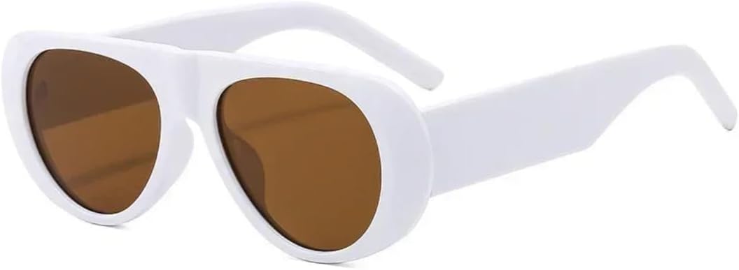 Солнцезащитные очки с защитой UV400 | Чайно-голубые, широкие дужки, цветные линзы | для женщин и мужчин, для занятий спортом на открытом воздухе и вождения DSVIGF, White Tea
Солнцезащитные очки с защитой UV400 | Чайно-голубые, широкие дужки, цветные линзы | для женщин и мужчин, для занятий спортом на открытом воздухе и вождения DSVIGF, White Tea