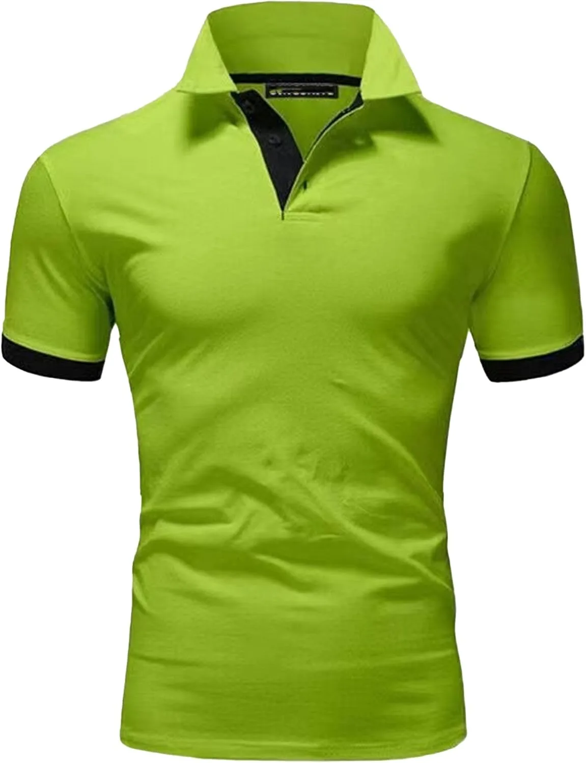 Мужская поло с цветными блоками, классическая, с коротким рукавом, Slim Fit QOAAIE
Мужская поло с цветными блоками, классическая, с коротким рукавом, Slim Fit QOAAIE