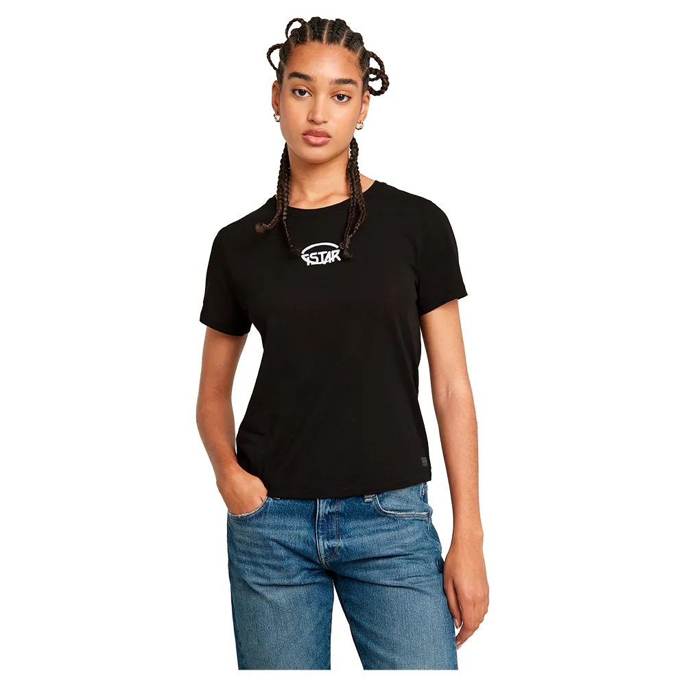 Футболка G-Star Center Logo, черный 
Футболка G-Star Center Logo, черный