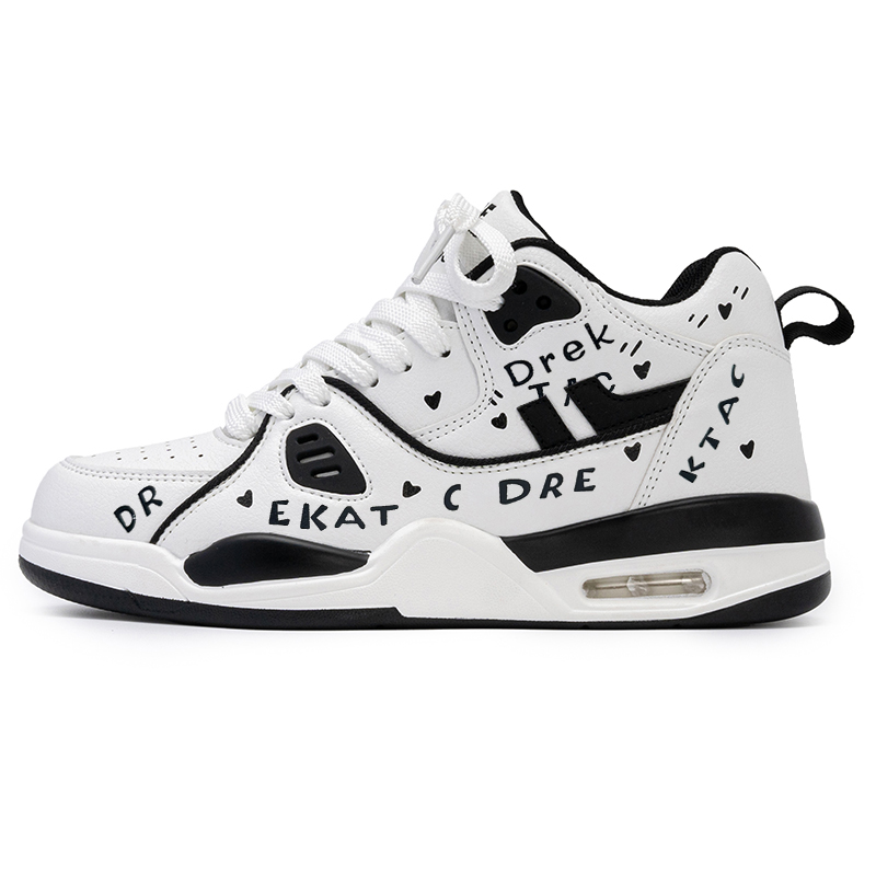 Medd Кроссовки для скейтбординга унисекс низкие бело-черные, цвет White Black 
Medd Кроссовки для скейтбординга унисекс низкие бело-черные, цвет White Black