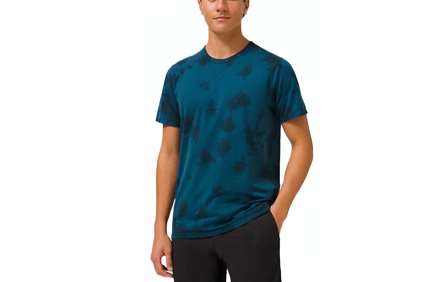 Фундаментальная футболка мужская Lululemon, окрашенная в светло-мятный зеленый
Фундаментальная футболка мужская Lululemon, окрашенная в светло-мятный зеленый