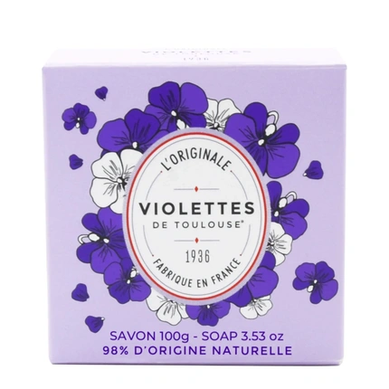 Мыло Violettes De Toulouse L'Originale - 100 г Berdoues
Мыло Violettes De Toulouse L'Originale - 100 г Berdoues